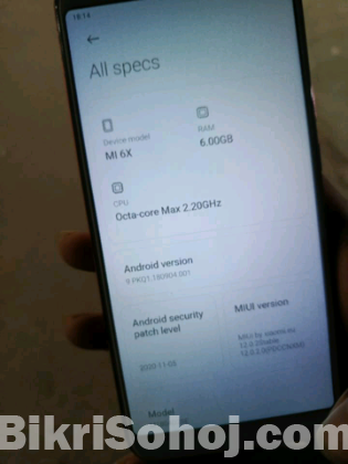 Xiaomi Mi6x